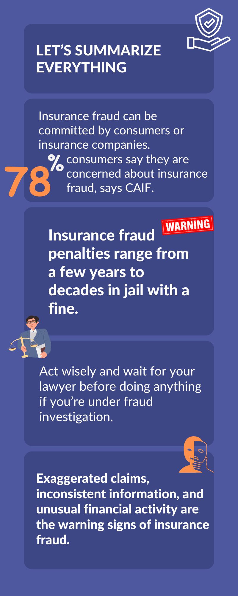 insurance fraud lawyer infographic 